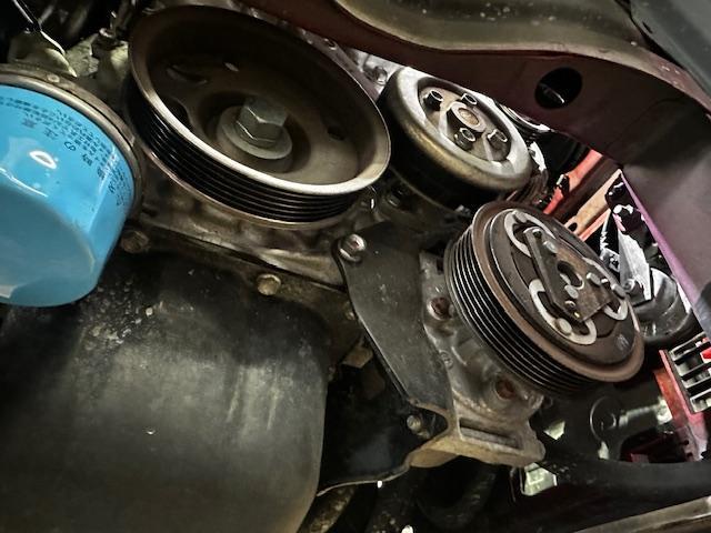 日産 デイズルークス 車検整備 ファンベルト 交換