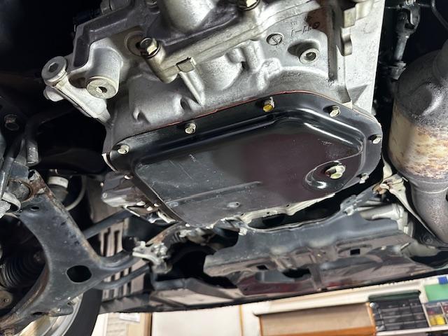 スバル インプレッサG4 CVTフルードパン ストレーナ 交換 WAKO'S CVTFプレミアムスペック