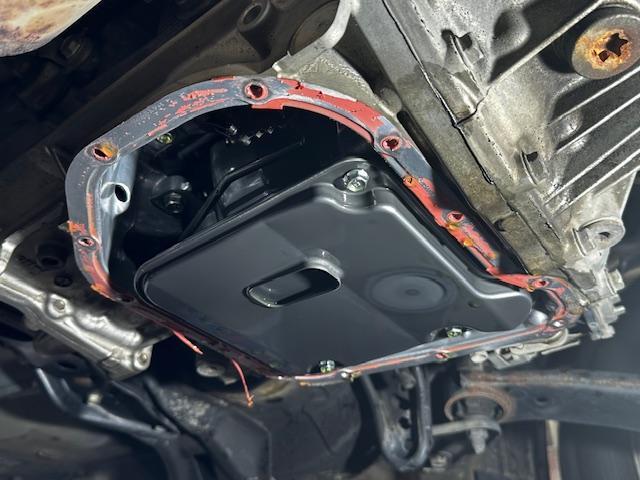 スバル インプレッサG4 CVTフルードパン ストレーナ 交換 WAKO'S CVTFプレミアムスペック