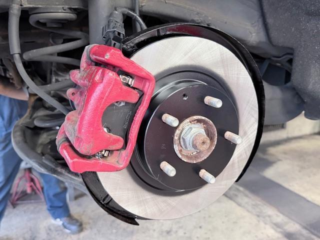 マツダ アテンザセダン 車検整備 WAKO'Sディーゼルツー ブレーキパッド ディスクロータ 交換 下廻り防錆補修