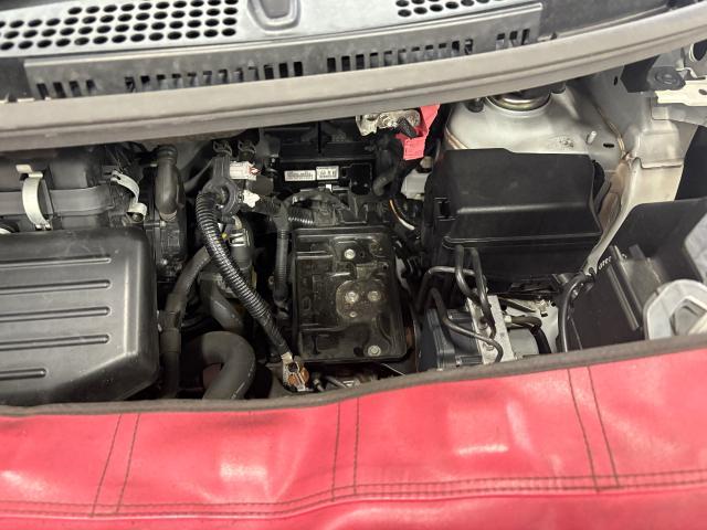 ダイハツ　ムーヴキャンバス　車検入庫　走行10万㎞　ウォーターポンプ・ファンベルト・エアコンベルト交換　下廻り洗浄塗装　バッテリー交換　エアコンフィルター交換　