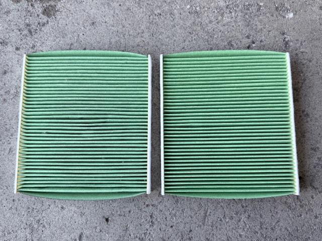 三菱 デリカD:5 車検整備 ブレーキ廻り 交換 修理 下廻り防錆補修 マフラー耐熱塗装 バッテリー交換 エアコンフィルター交換