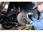 ブレーキ類や各種足回りパーツの修理・整備もお任せ下さい。