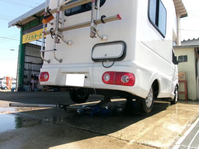 スズキ　キャリイ　キャンピング　車検