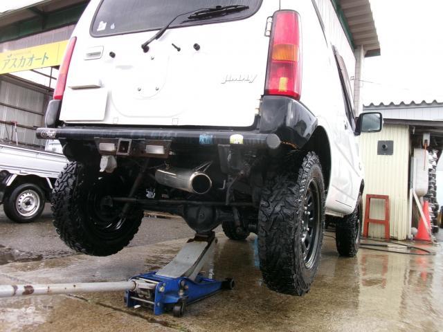 スズキ　ジムニー　下回り塗装