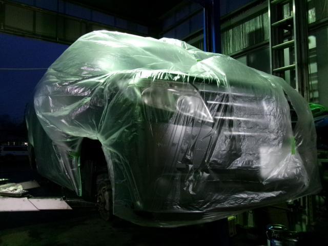 トヨタ　ノア　下回り塩害防止　レジン塗装