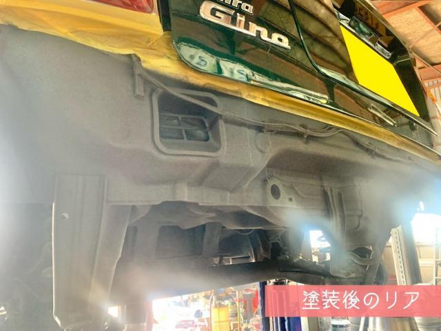 ウルト　サビ止め塗装　ご成約車ダイハツ　ミラジーノ