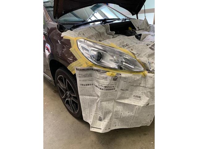 プジョー2008　ヘッドライト磨きコーティング　ボディガラスコーティング　福島市　伊達市　郡山市　福島県　輸入車メンテナンス　プジョーメンテナンス