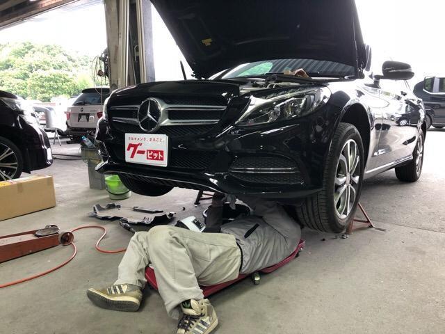 メルセデス ベンツ s180 w205 エンジン オイル 交換