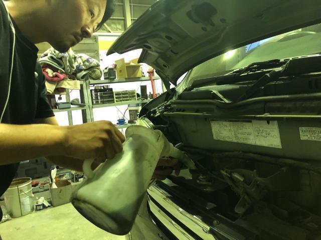 ダイハツ アトレーワゴン ラジエーターホース パイプ交換