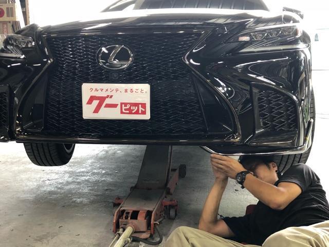 レクサス LS 500 Fスポーツ モデリスタ スポイラー取り付け レクサス LS 500 Fスポーツ モデリスタ スポイラー取り付け