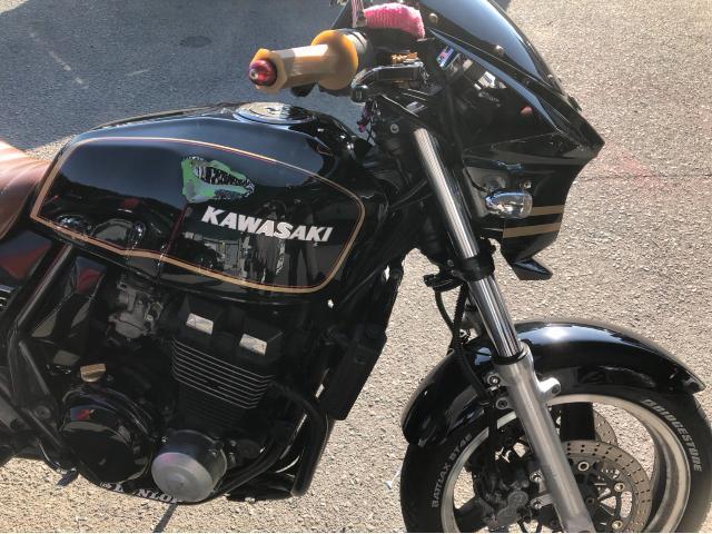 kawasaki ZRX400 カウルトップ タンク 修理｜グーネットピット