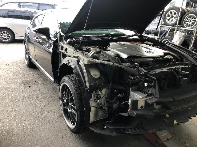 LEXUS LS600h 事故修理 鈑金塗装