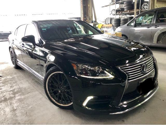 LEXUS LS600h 事故修理 鈑金塗装