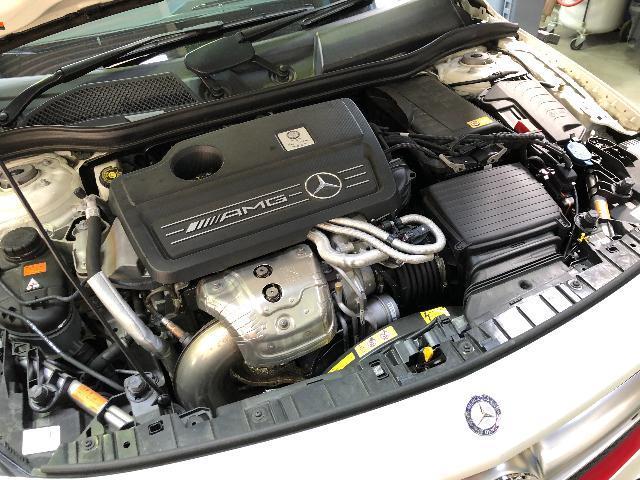 メルセデスベンツ AMG GLA45 エアシステム ディバーターバルブ 補強ブレース ブレーキパッド交換
