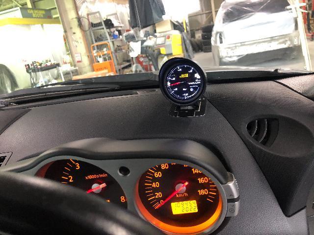 日産 フェアレディZ Z33 オートゲージ製バキューム計 取付