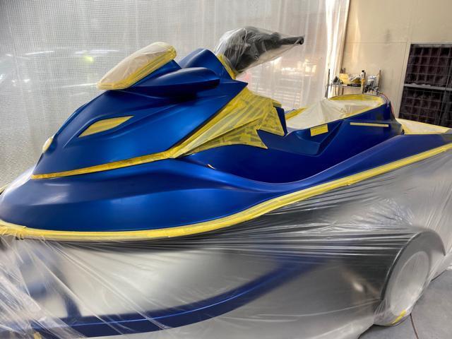 SEA DOO　ジェットスキー　全塗装　シードゥー　水上バイク　ジェット　福島県いわき市