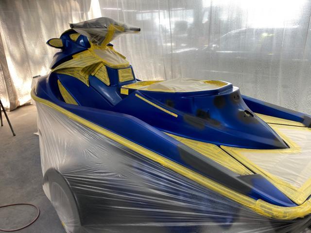 SEA DOO　ジェットスキー　全塗装　シードゥー　水上バイク　ジェット　福島県いわき市