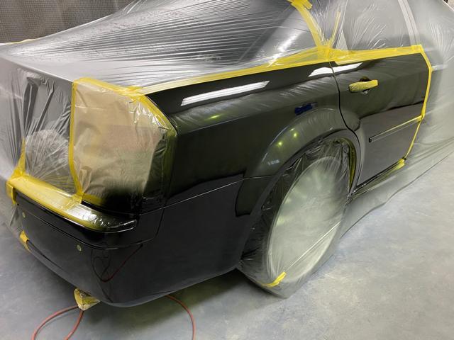 クライスラー　300C  ボディリフレッシュ　鈑金塗装　磨き　艶出し　福島県いわき市