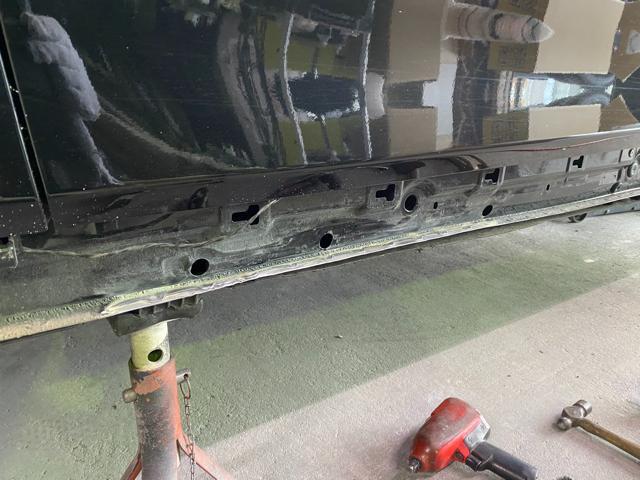 BMW 320d F30 鈑金塗装 福島県いわき市