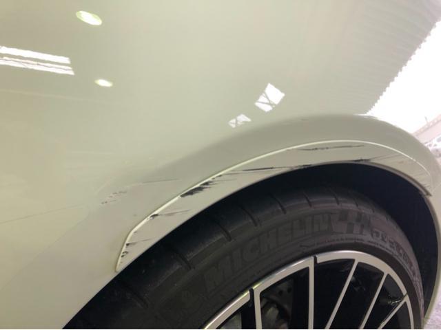 BMW M2 フロントバンパー 左クオーター 鈑金塗装 ヘコミ修理 傷修理