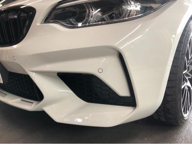 BMW M2 フロントバンパー 左クオーター 鈑金塗装 ヘコミ修理 傷修理