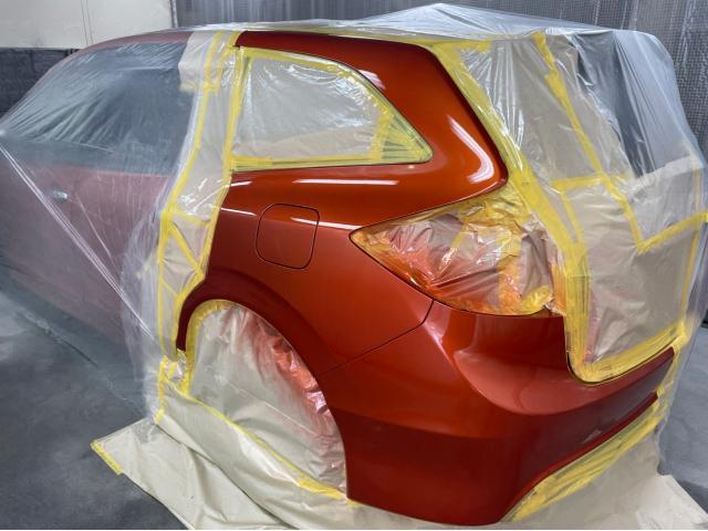 ホンダ ジェイド クオーター リアバンパー 修理 鈑金塗装 補修 福島県いわき市