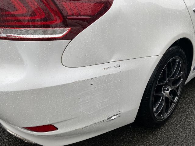 レクサス LS600h クオーター リアバンパー 修理 鈑金塗装 福島県いわき市