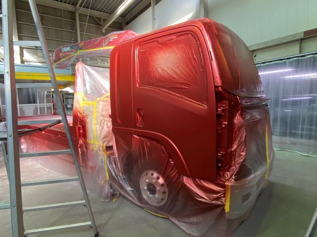ISUZU フォワード 新車 全塗装 オールペイント トラック 大型 福島県いわき市