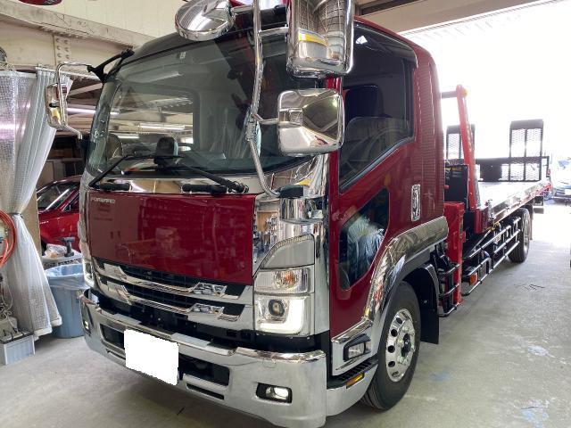 ISUZU フォワード 新車 全塗装 オールペイント トラック 大型 福島県いわき市