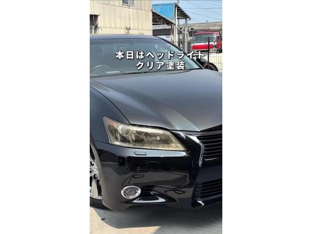 レクサス　LEXUS LS ヘッドライトクリヤー塗装　クリヤ塗装　ヘッドライト　福島県　いわき市