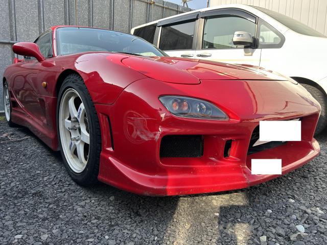 【鈑金　修理　RX-7】