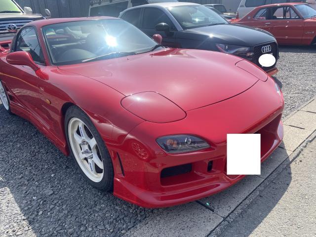 【鈑金　修理　RX-7】