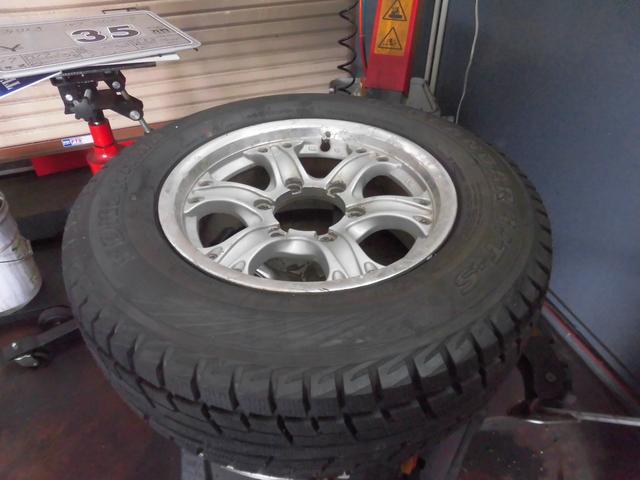 タイヤ組み換え　持ち込み品