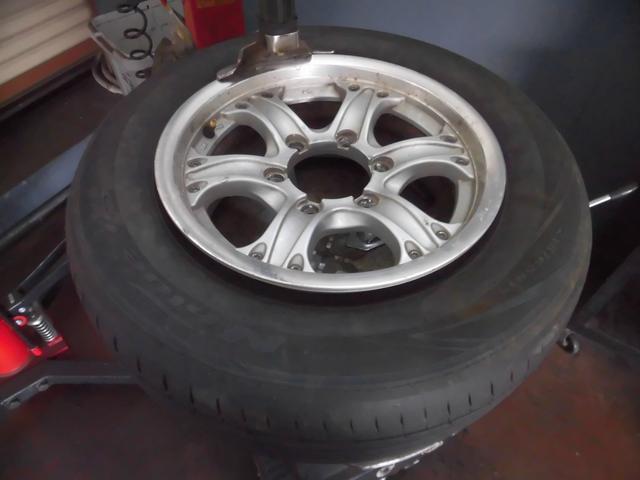 タイヤ組み換え　持ち込み品