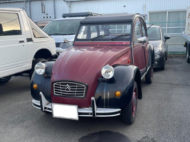 シトロエン2cv 燃料漏れ修理　旧車　レッカー　岩手県　盛岡市　整備工場