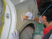 バンパーキス、凹み、サビ補修お任せください