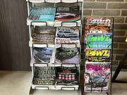 店内には様々な雑誌をご用意しております。特に四駆に関しては得意です。