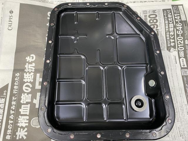 GRF　インプレッサ　STI　ATF交換　圧送交換　トルコン太郎　福島県　福島市　MSG　オイルパン洗浄　ストレーナー交換