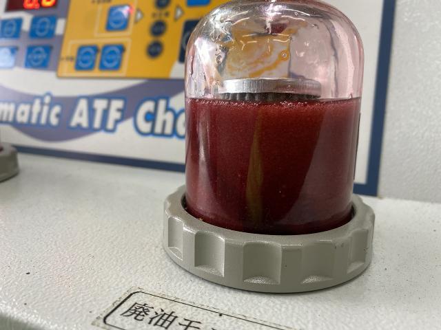 GRF　インプレッサ　STI　ATF交換　圧送交換　トルコン太郎　福島県　福島市　MSG　オイルパン洗浄　ストレーナー交換