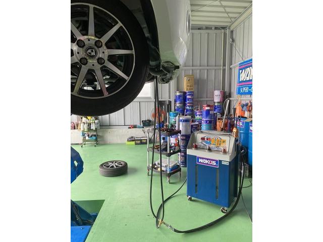 HA35Ｓ　スズキ　アルト　CVTフルード　圧送交換　オイルパン洗浄　トルコン太郎　圧送交換　福島県　福島市　MSG