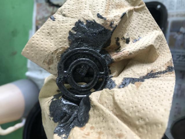 ダイハツ　ムーブ　L150　L152　ATF交換　オイルパン洗浄　ストレーナー交換　トルコ太郎　圧送交換　福島市MSG