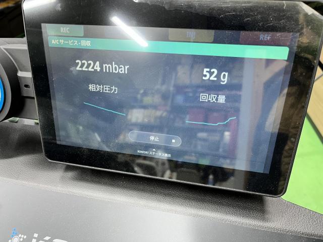 スズキ　ソリオ　MA15S　TEXA　エアコンガスクリーニング　エアコンガス補充　エアコン修理　R134a　配管洗浄　真空引き　エアコン冷えない　冷え改善　コンプレッサーオイル交換　福島県　福島市　東北