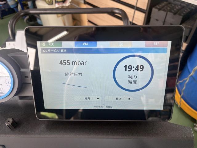 フォルクスワーゲン　ゴルフ 1JAPK　TEXA　エアコンガスクリーニング エアコンガス補充　エアコンガス規定量　エアコン修理　コンプレッサーオイル交換　配管洗浄　真空引き　エアコン冷えない　冷え改善　R134a　福島県　福島市