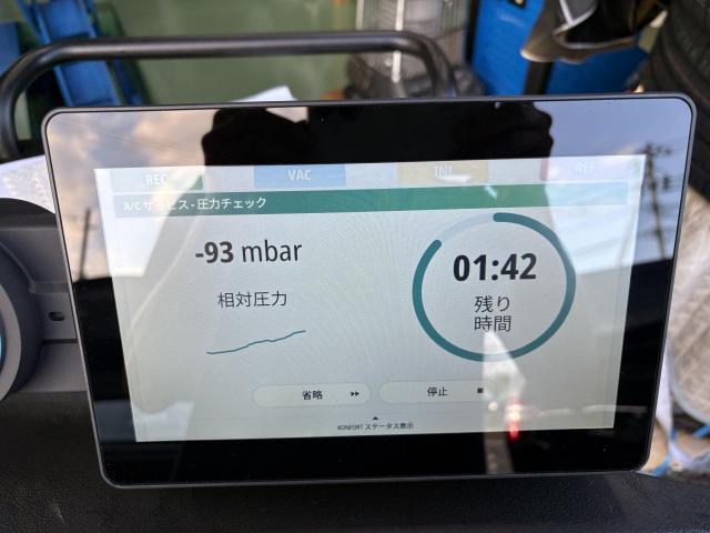 日産　ノート E12　TEXA　エアコンガスクリーニング エアコンガス規定量　エアコン修理　コンプレッサーオイル交換　配管洗浄　真空引き　エアコン冷えない　冷え改善　R134a　福島県　福島市