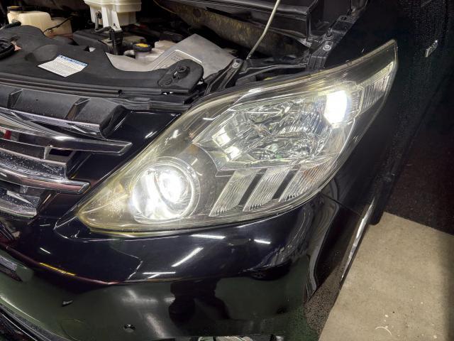 トヨタ アルファードハイブリッド ATH20 部品交換 ヘッドライト バルブ 交換 LED SUPAREE D4S 明るい 玉切れ 視認性 光量 福島県 福島市 東北 LED化 メンテナンス 修理 販売 取り付け