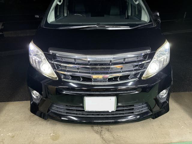 トヨタ アルファードハイブリッド ATH20 部品交換 ヘッドライト バルブ 交換 LED SUPAREE D4S 明るい 玉切れ 視認性 光量 福島県 福島市 東北 LED化 メンテナンス 修理 販売 取り付け