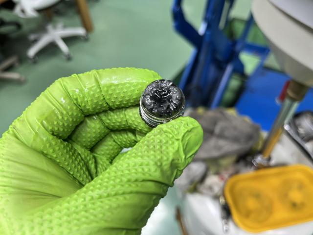 スズキ ワゴンRスティングレー MH44S 整備メンテナンス フロントデフ リアデフ メンテナンス 交換 ワコーズ SOD-1 添加剤 鉄粉 スラッジ 整備 定期交換 福島県 福島市 東北