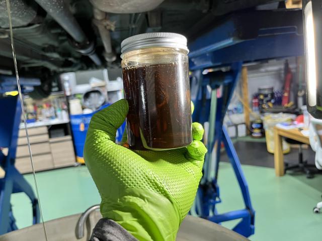 スズキ ワゴンRスティングレー MH44S 整備メンテナンス フロントデフ リアデフ メンテナンス 交換 ワコーズ SOD-1 添加剤 鉄粉 スラッジ 整備 定期交換 福島県 福島市 東北