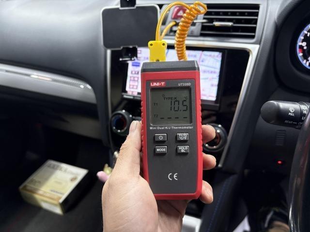 スバル レヴォーグ VM4 TEXA エアコンガスクリーニング 配管洗浄 真空引き エアコンガス補充 コンプレッサーオイル 交換 補充 R134a PAG エアコン冷えない 冷え改善 福島県 福島市 東北